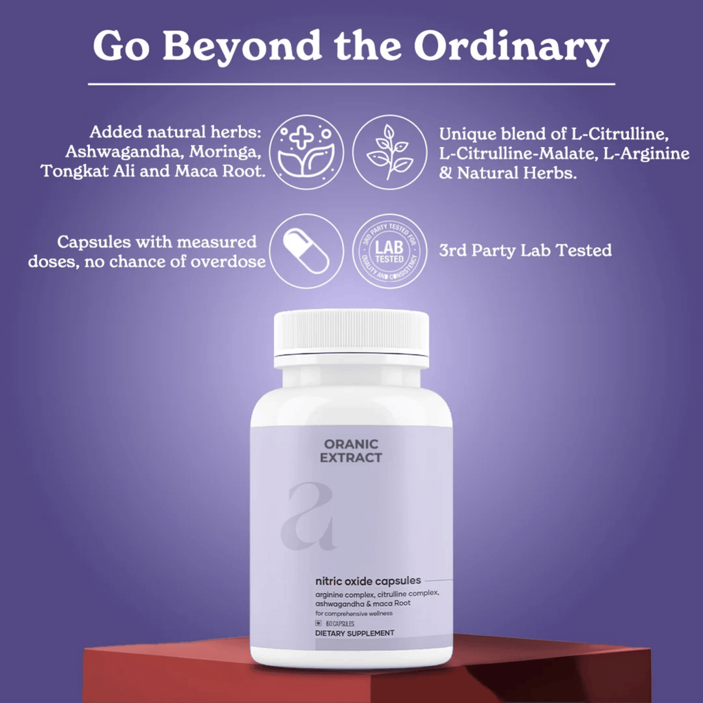 Oranic Extract Nitric Oxide Capsules