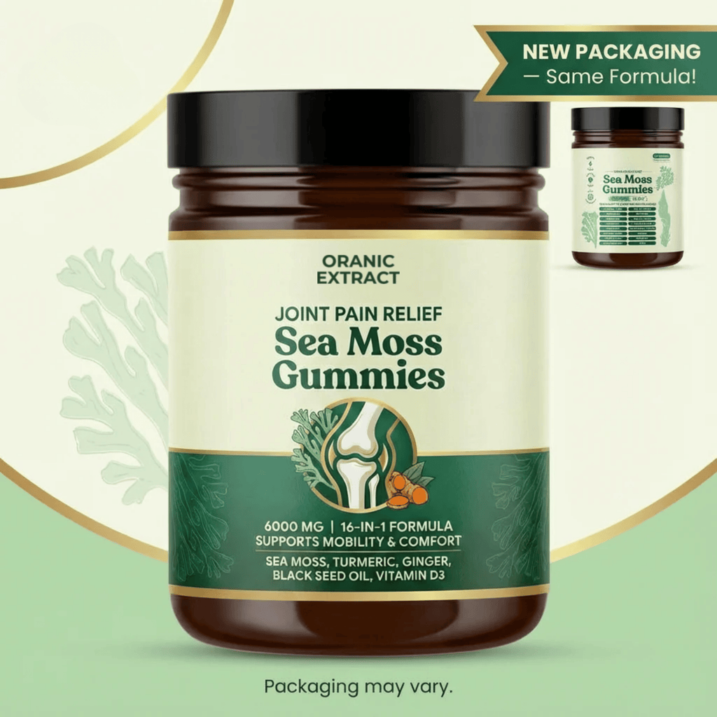 Oranic Extract Sea Moss 16-In-1 Gummies - For Joint Relief & Mobility