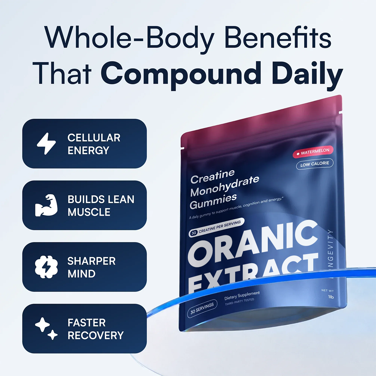 ORANIC EXTRACT® Creatine Gummy