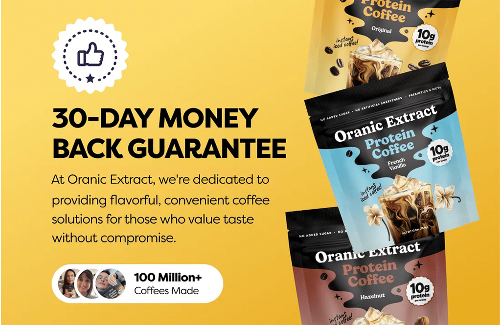 Oranic Extract® Protein Coffee