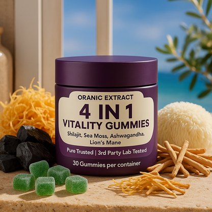 ORANIC EXTRACT® 4-in-1 Vitality Gummies