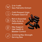 Zovost Pumpkin Seed Oil Softgels