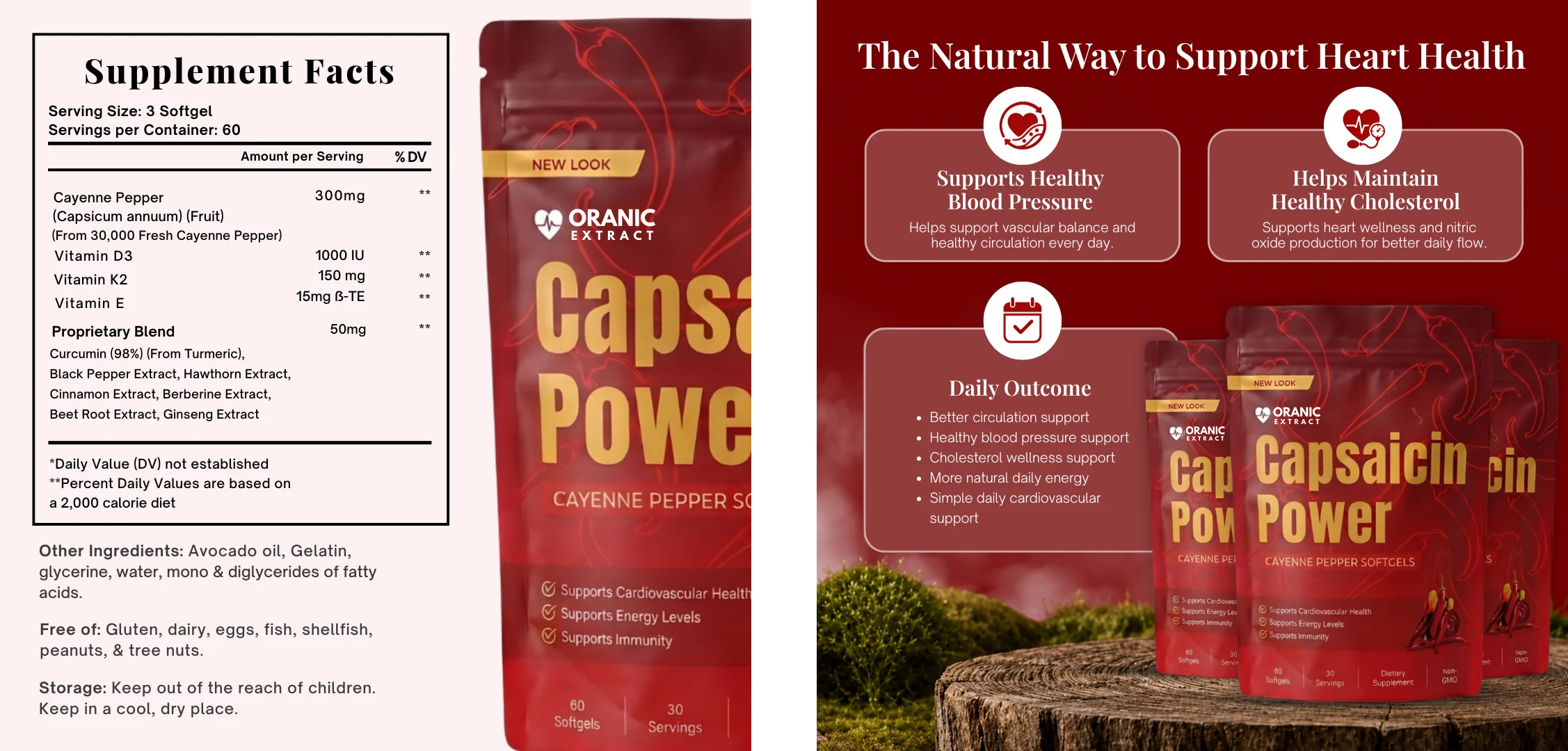 ORANIC EXTRACT® Capsaicin Power